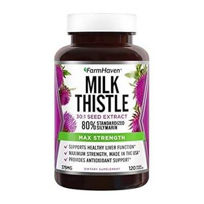 FarmHaven Milk Thistle Capsules | 11250mg Strength | 30X