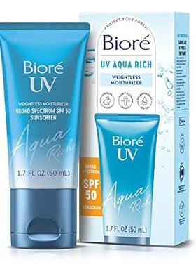 Biore UV Aqua Rich SPF 50 PA++++ Daily Moisturizer Sunscr