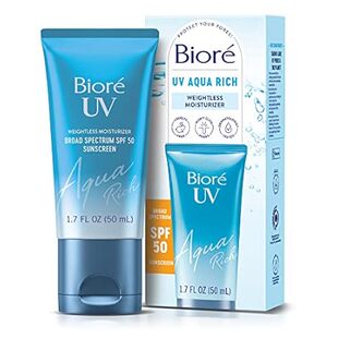 Biore UV Aqua Rich SPF 50 PA++++ Daily Moisturizer Sunscr