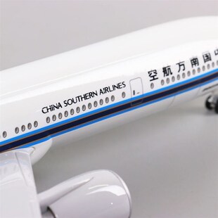 新品777x飞机模型仿真飞机模型客机波音7I77中国南方航空带LED灯