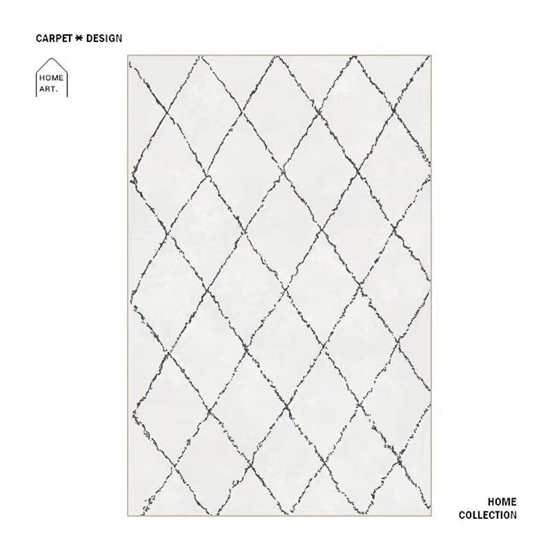 新款小红书家居简约风地毯客w厅全铺仿羊绒地毯一件代发仿羊绒地