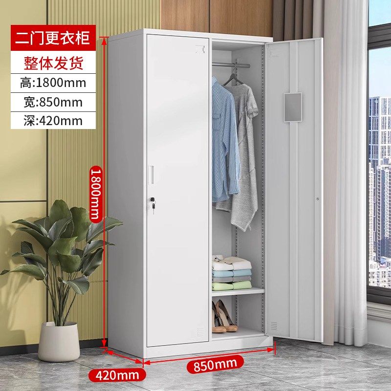 新款五门更衣柜办公室a4t文件柜挂衣柜资料档案收纳置物柜带锁储