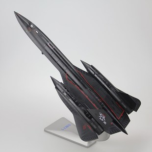 新品仿真1:72SR71黑鸟侦察机B模型合金成品飞机玩具军事航模摆件
