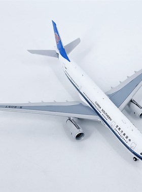 新品1:400中国南方航空空客A330200客机B6057飞机模Z型合金收藏