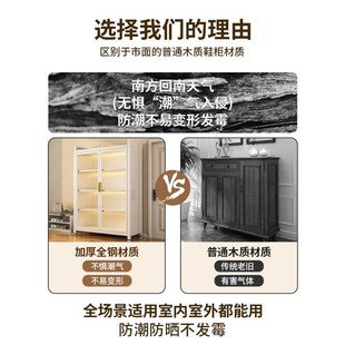 新品客厅杂物收纳柜大容量新款鞋柜书柜一L体靠墙阳台储物柜子防