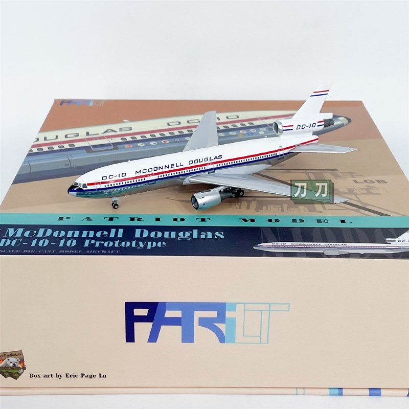 新款1:400麦道公司麦道DC10A客机N10DC飞机模型合金摆件收藏PT