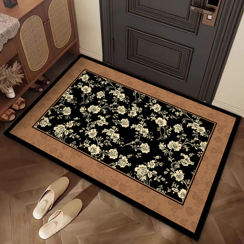 法式中古风入户门地垫进门地毯门口防滑玄关脚垫子高级感2025新款