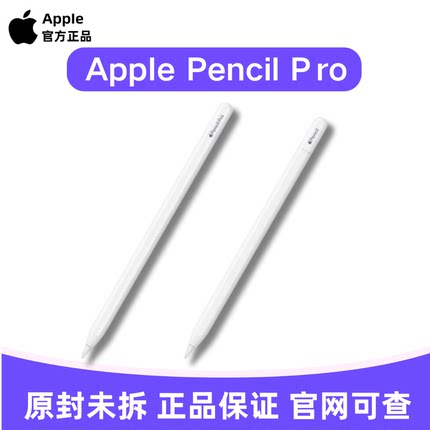 Apple苹果Pencil Pro手写笔新款原封正品重力压感官方正品海外版