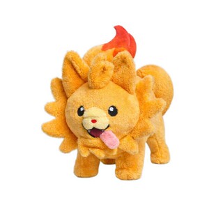 跨境新品 Pombon 第十代御三家宝可梦毛绒公仔火系博姆耿玩偶娃娃