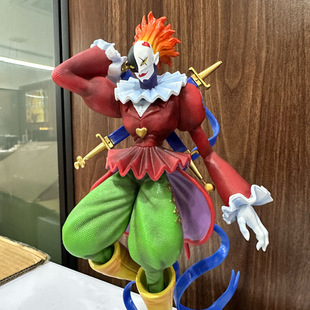 数码宝贝小丑皇手办反派四大天王潮玩模型动漫周边桌面摆件礼物