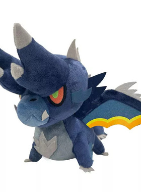 跨境新品Capcom怪物猎人Chibi 毛绒玩具 Alatreon 日本动漫周边