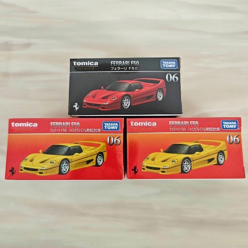 日版 TOMICA PREMIUM多美卡合金车模旗舰版黑盒TP06号F50玩具TOMY
