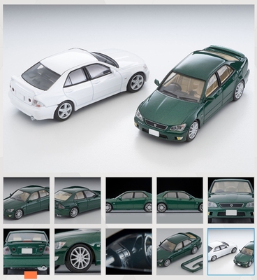 25年7月新车TLV TOMYTEC LV-N227c 227d丰田 Altezza RS200咬地鲨