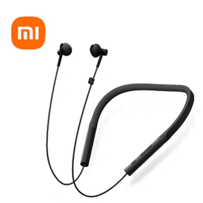 Xiaomi/小米 小米蓝牙耳机青春版颈挂双入耳式运动耳耳机带麦通用