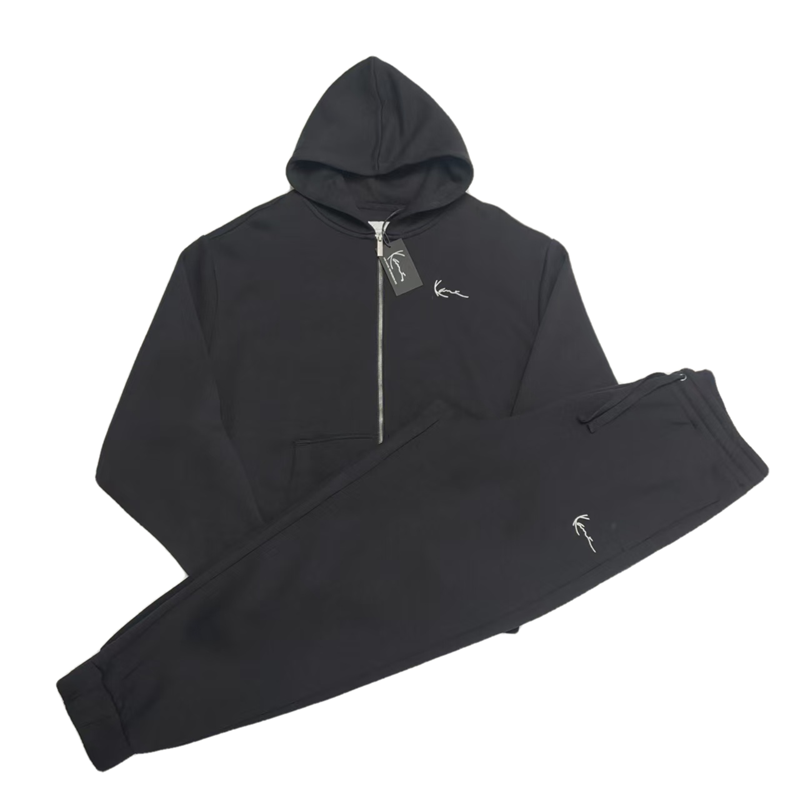 美版 老学校KK 嘻哈街头hiphop说唱 美式经典刺绣 加绒 卫衣卫裤