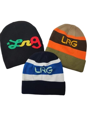 美版 嘻哈街头街舞 hiphop滑板说唱 bboy 经典 针织美式冷帽lrg