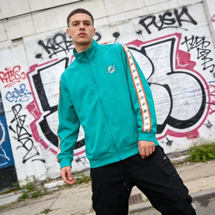 美式 复古街头hiphop滑板说唱 美式经典 涤纶 串标印花 外套长裤