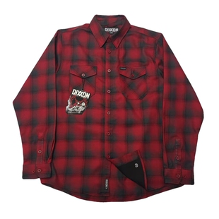 chicano嘻哈 经典 硬核摇滚 机车 美版 衬衫 西海岸街头hiphop美式