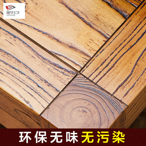 老榆木中式炕桌小茶桌榻榻米茶几家用实木飘窗桌阳台小矮桌子炕几