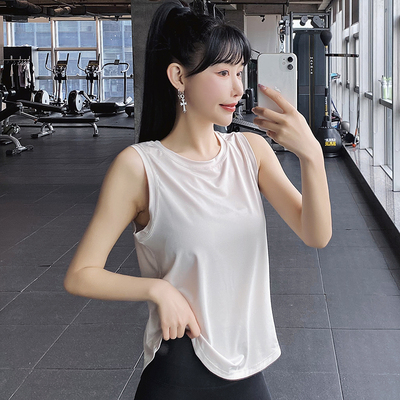 宽松速干运动健身服罩衫