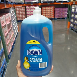 开市客美国进口DAWN食品级浓缩洗洁精2.66L 洗碗液不伤手餐具果蔬