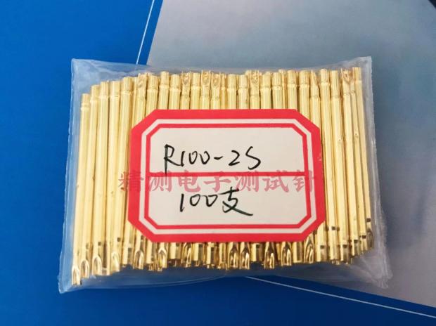 R100-2S测试探针套1.7普通针套P100探针座 环高2.5mm焊线尾巴针座