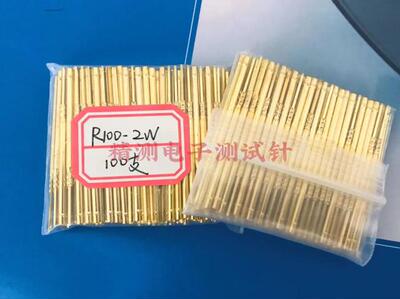 1.7探针套筒普通R100-2W 环高2.5mm 绕线式方形尾巴P100探针针座