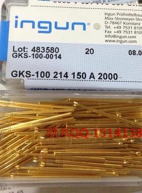 INGUN探针GKS100214150A2000/1.5四爪梅花 进口材质 镀金P100-Q2