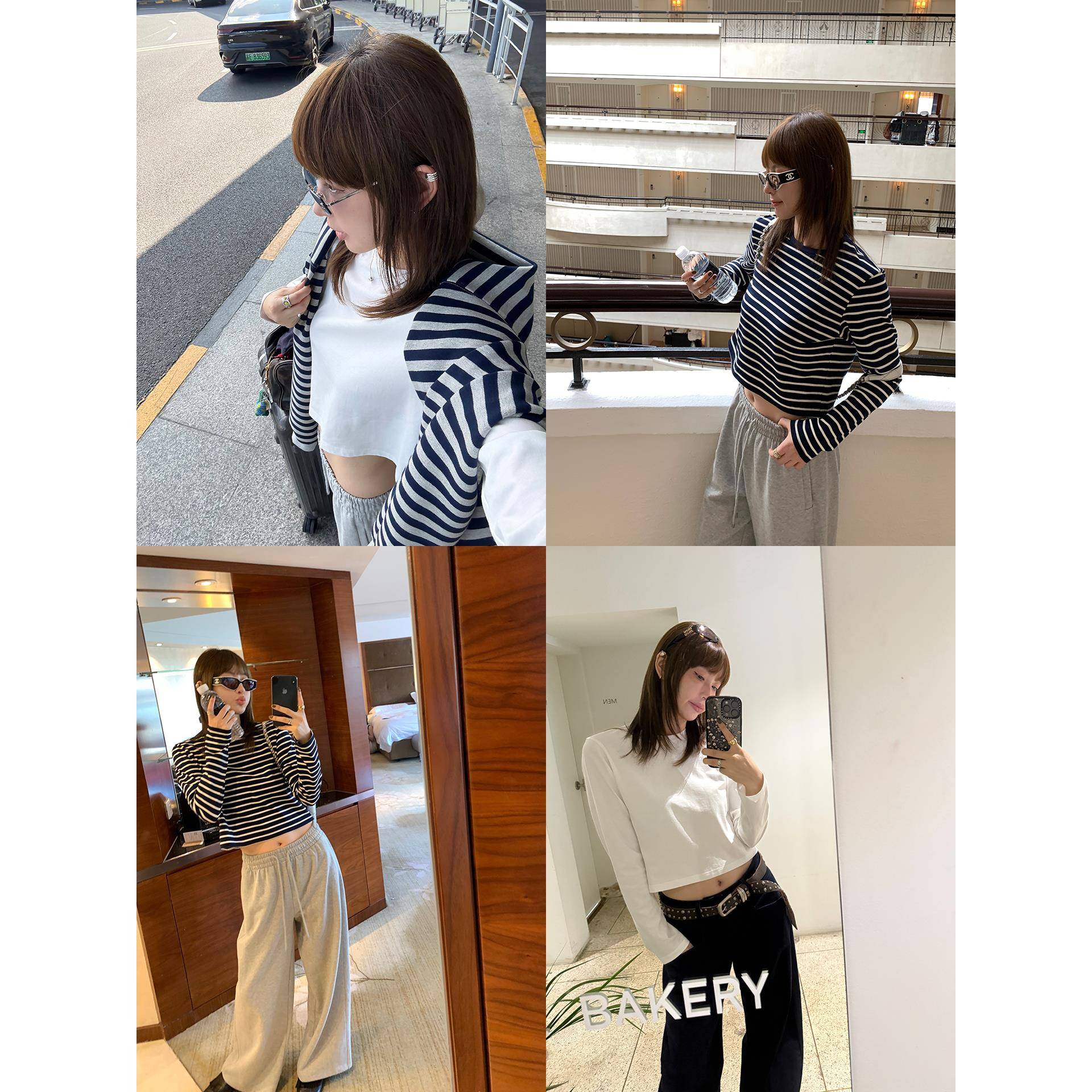 【13C 8/25 20点上新】百搭刚需 妮味休闲长袖打底tee NFY05