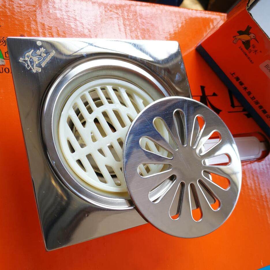 3mm加厚纯不锈钢地漏 304不锈钢防臭地漏 啄木鸟厨房单用自封地漏|ruв категории награду материалов, туалетные принадлежности, трап - от Buy2taobao.com для оказания профессиональной услуги покупки агента Taobao