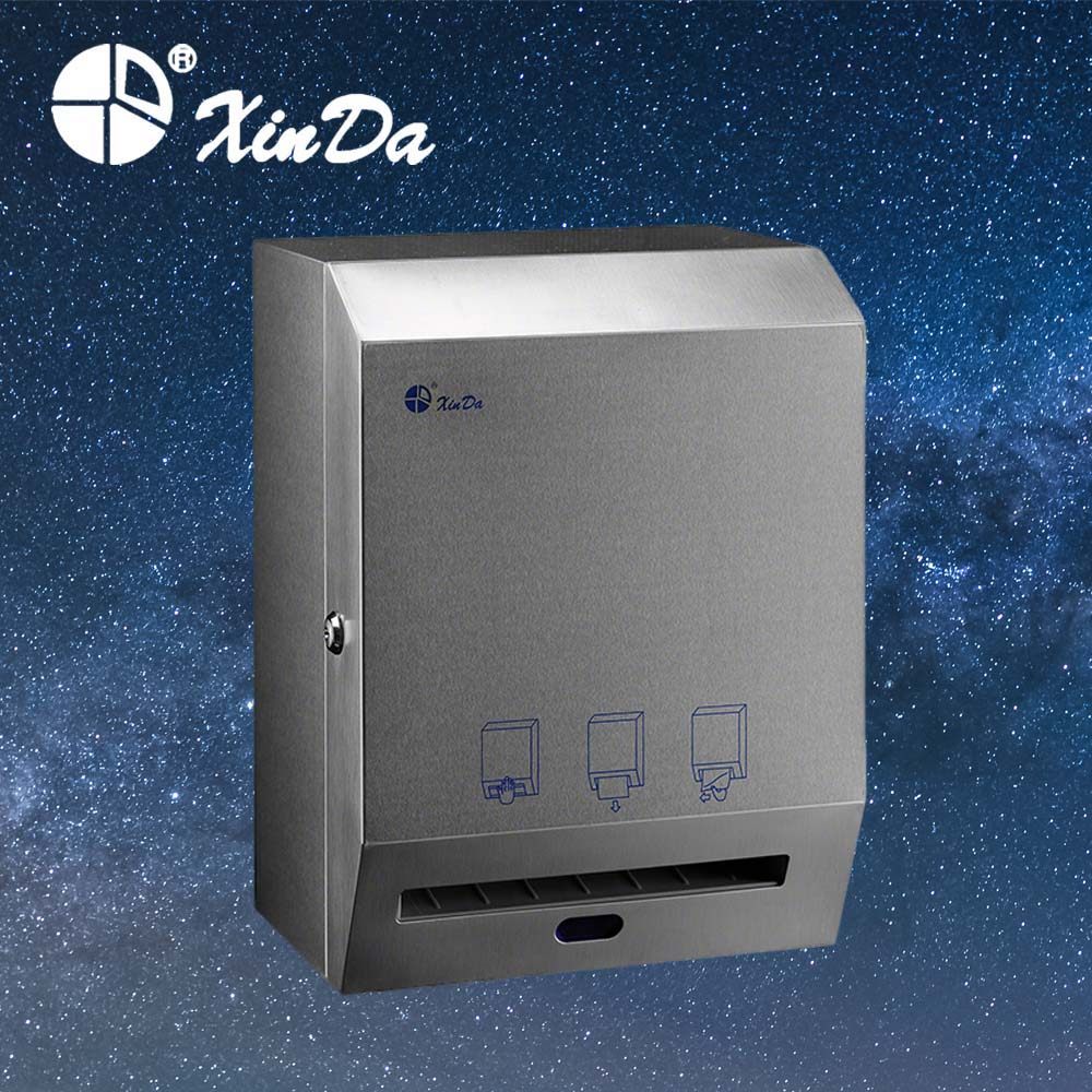xinda 信达感应出纸器公共厕所卷纸器自动感应出纸不锈钢顺丰包邮,家装主材,卷纸器/纸巾架,淘宝优惠券,粉丝福利购,淘宝优惠卷