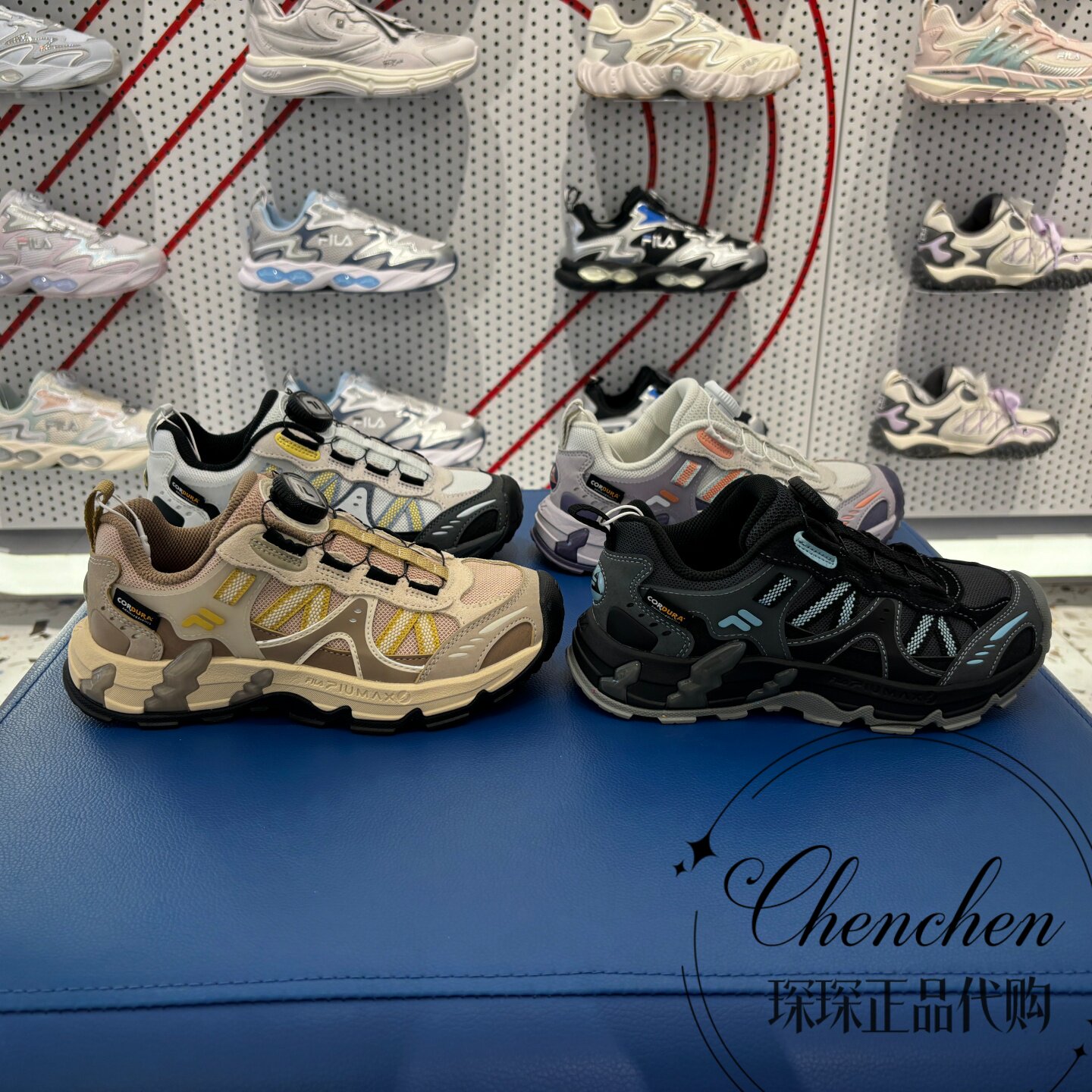 FILA斐乐鞋虎爪男女大童户外鞋