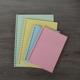 彩色活页替芯 空白40张 黄色绿色粉色30孔26孔20孔A4打印活页纸B5