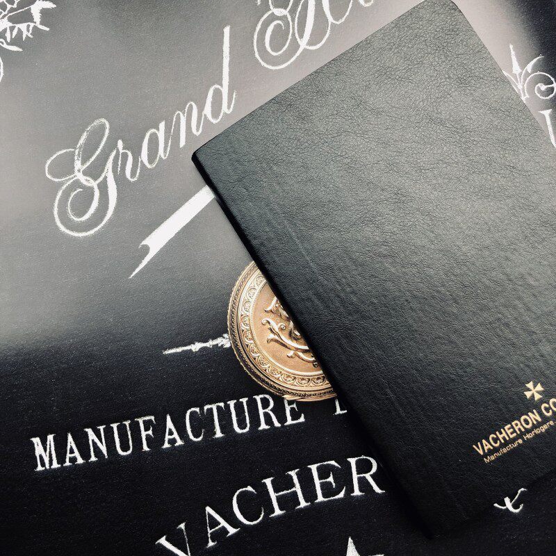 搭界 笔记本瑞士古老钟表品牌复刻小黑本 高端记事本皮革手账a6