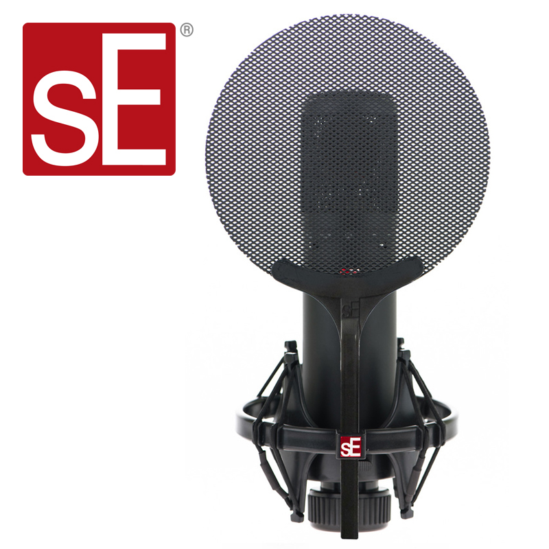 美国 sE Electronics 2200A 大振膜电容话筒录音配音直播 K歌话筒