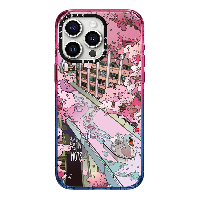 韩国代购CASETIF棉花糖樱花梦适用于苹果16promax手机壳iphone15plus新款保护套14防摔13pro透明简约12可爱11