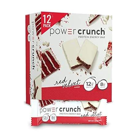 Power Crunch Protein Wafer Bars， High Protein Snacks with