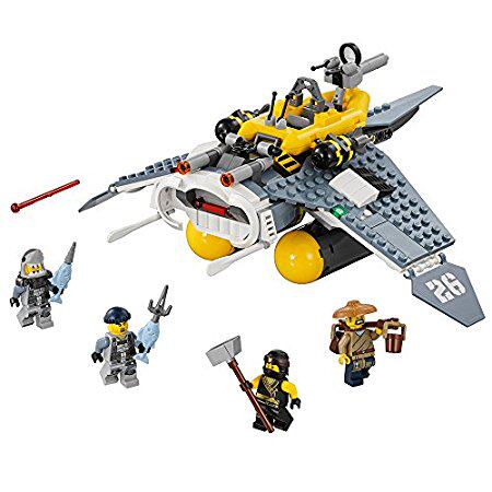 lego ninjago movie manta ray bomber 70609 building kit (341