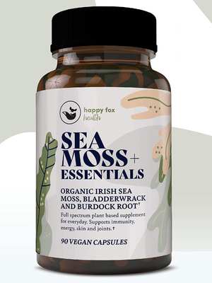 Happy Fox Organic Irish Sea Moss 1500mg 90