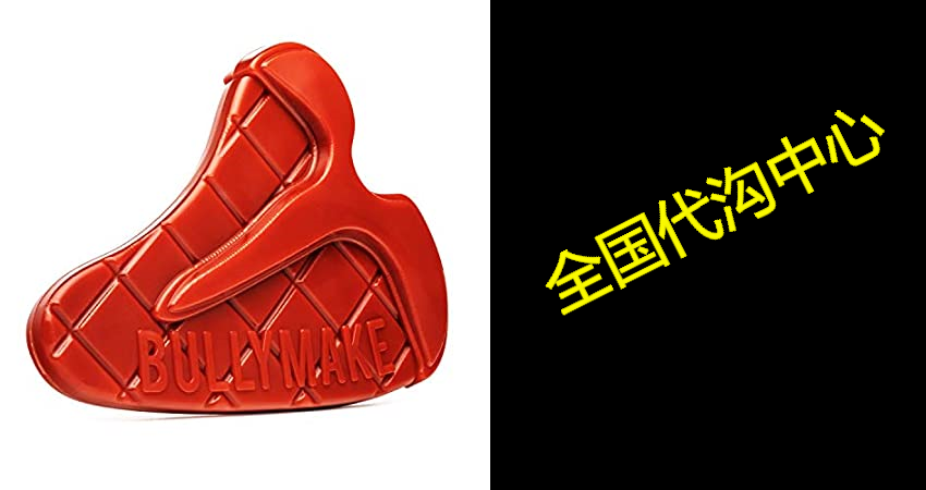 bullymake - steak - nylon chew toy - made in usa - for ag