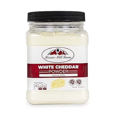 White Cheddar Cheese Powder by Hoosier Hill Farm， 1lb (Pa