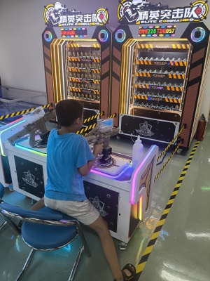 全新精英突击队激光射击游戏机小本创业短平快赚钱项目指导售后