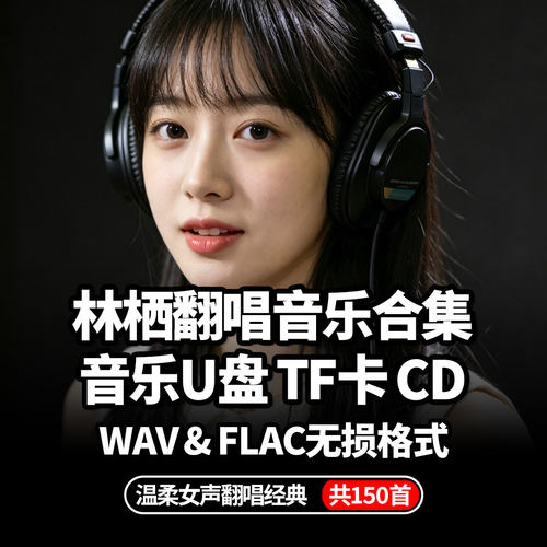 林栖翻唱合集U盘WAV格式CD碟片