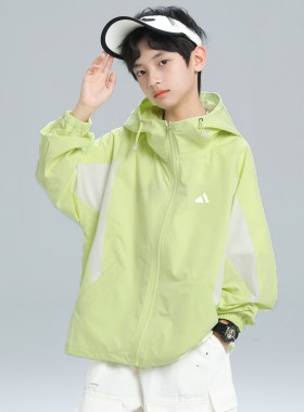 男童夏装防晒衣外套2026新款中大儿童装夏季防晒服男孩薄款夏款潮