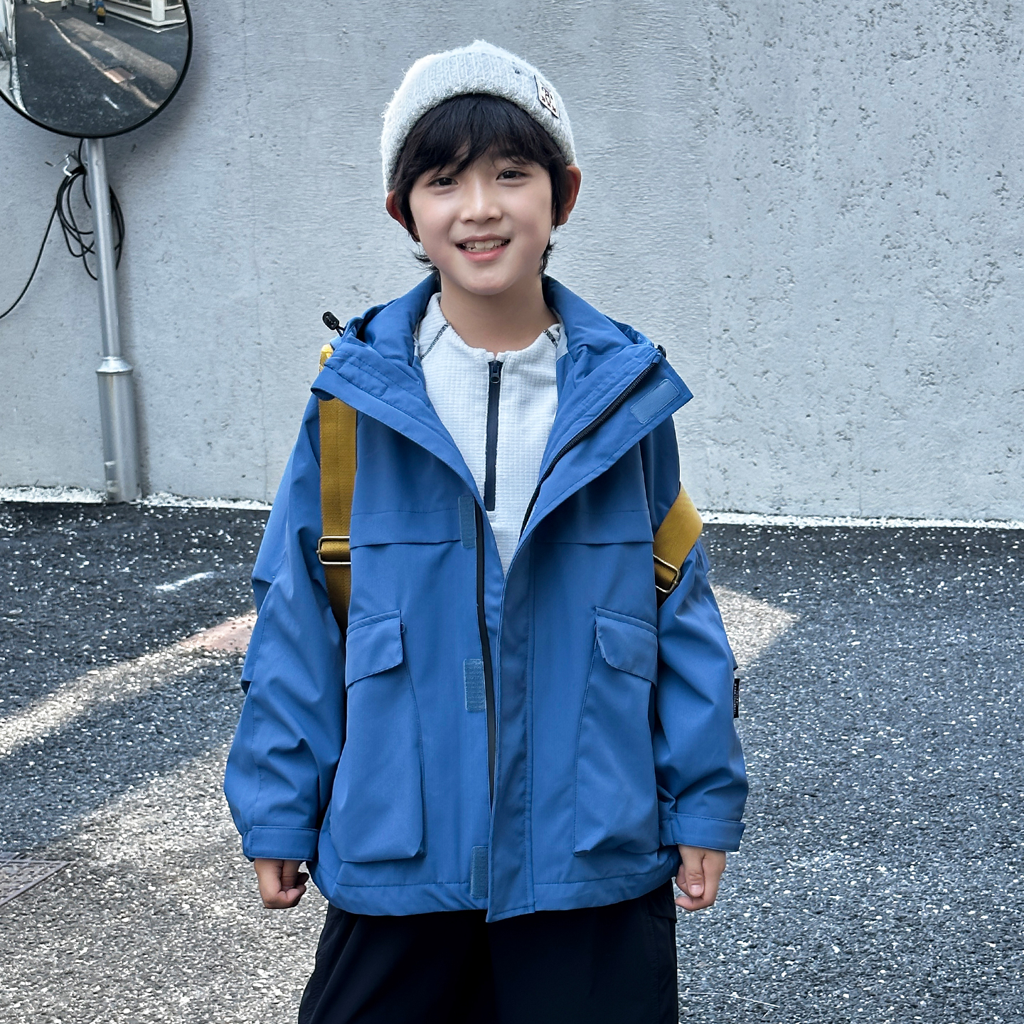 【真冲锋衣透湿强防水】三合一男童外套2025新款儿童秋装户外服