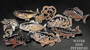 日本Waterside 饰品 Peterpan个性 创意金属徽章潮流胸针衣服包包装