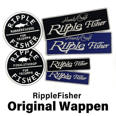 日本Ripplefisher粘合型徽章