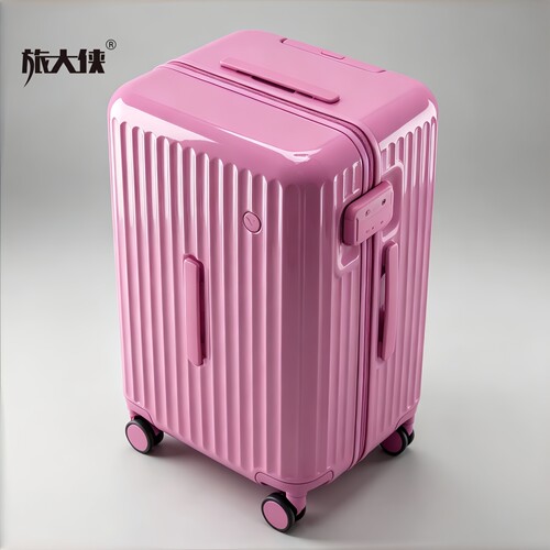 亮面大容量行李箱女PC海关锁耐用