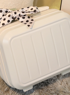 时尚手提箱小行李箱14寸旅行箱女外出便携化妆箱收纳箱礼品箱女生