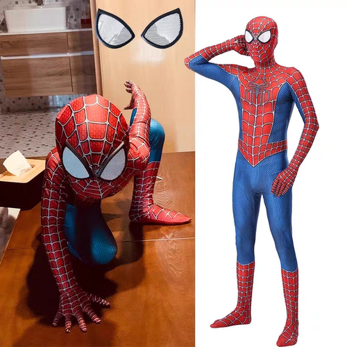男款毒液Raimi Spider Cosplay经典雷米蜘蛛侠万圣节演出表演服